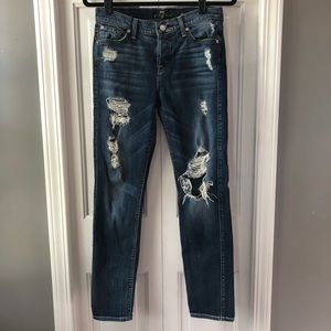 7 For All Mankind Josefina Skinny Boyfriend Jean